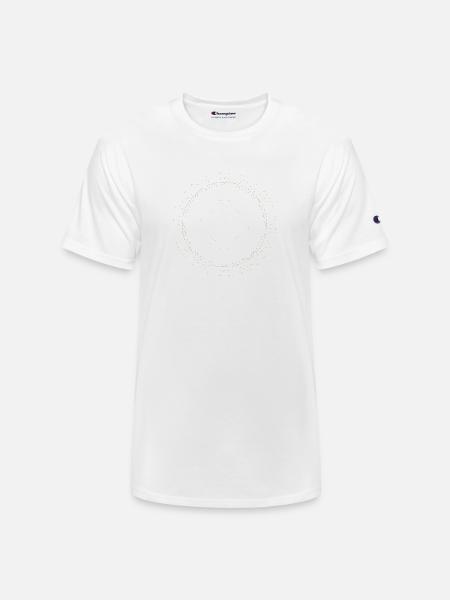 Abstract Dot Design - Champion Unisex T-Shirt - white