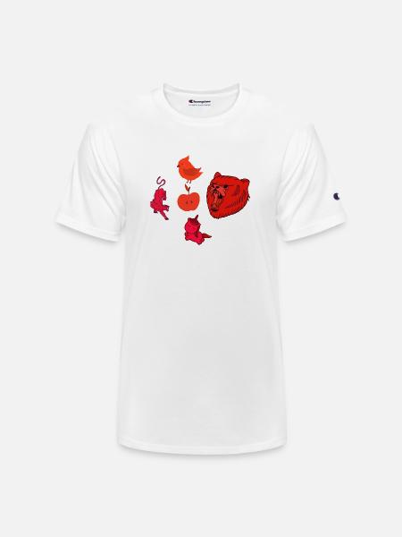 LOVELY - Champion Unisex T-Shirt - white