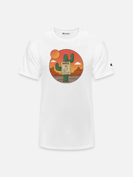 Nature Wanted Sock - Champion Unisex T-Shirt - white