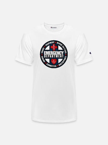 Emergency Department Unstoppable - Champion Unisex T-Shirt - white