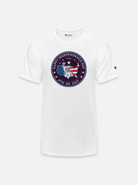 4th of July - Champion Unisex T-Shirt - white