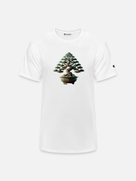 Bonsai - Champion Unisex T-Shirt - white