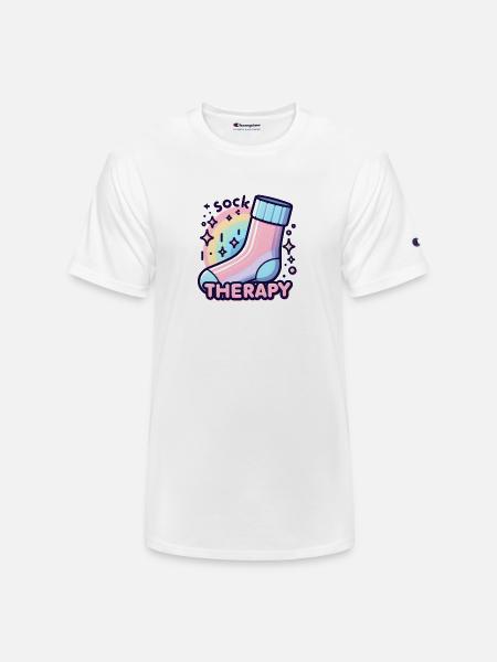 Stocking: Sock therapy - Champion Unisex T-Shirt - white