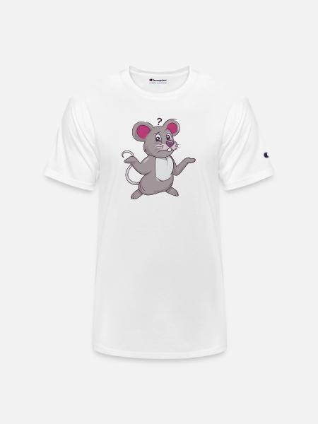 Not So Mouse - Champion Unisex T-Shirt - white