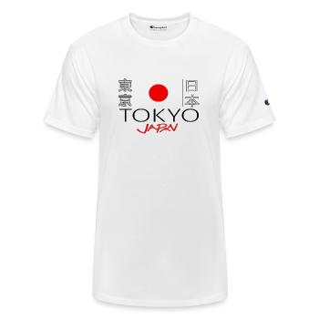 Tokyo Japan: Modern Meets Tradition - Champion Unisex T-Shirt - white - Front