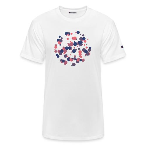 abstract circles pattern - Champion Unisex T-Shirt