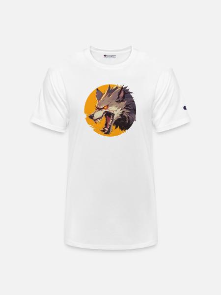 Werewolf Halloween - Champion Unisex T-Shirt - white