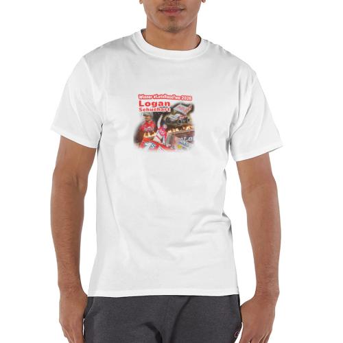 Logan Schuchart #LetsRaceTwo Winner - Champion Unisex T-Shirt