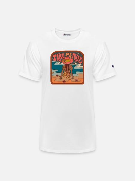Take Me Away - Champion Unisex T-Shirt - white