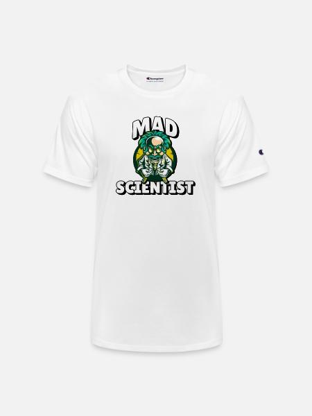Mad Scientist Gear - Champion Unisex T-Shirt - white