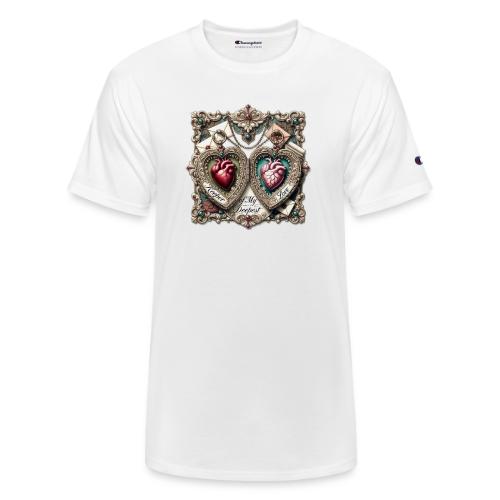 Keeper of My Deepest Love Victorian Locket T-Shirt - Champion Unisex T-Shirt