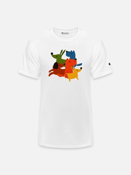 Diversity Dog - Champion Unisex T-Shirt - white