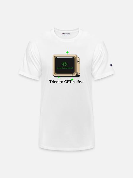 405 - Champion Unisex T-Shirt - white