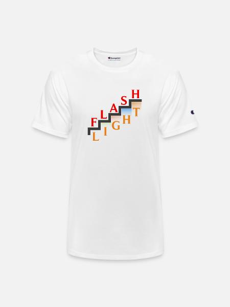 FLASH LIGHT - Champion Unisex T-Shirt - white