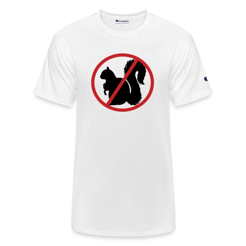 No Squirrel Teats Allowed - Champion Unisex T-Shirt