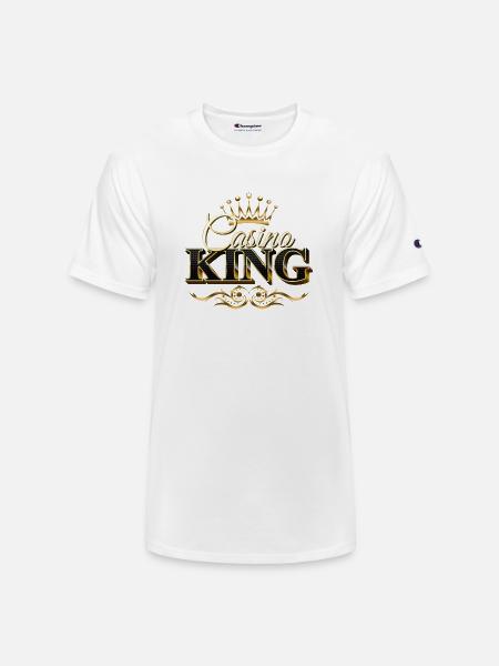 Casino King - Champion Unisex T-Shirt - white