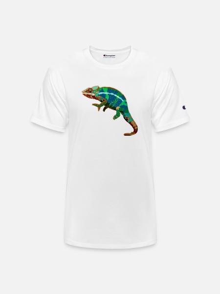 Chameleon - Champion Unisex T-Shirt - white