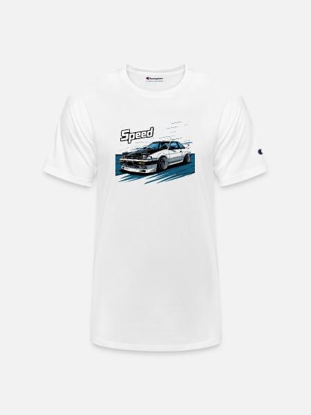 Toyota AE86 - Champion Unisex T-Shirt - white