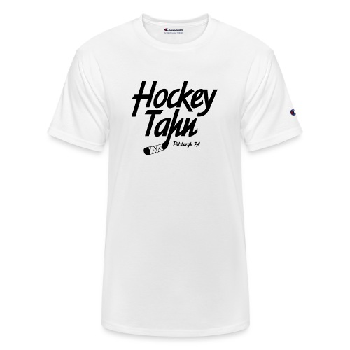 Hockey Tahn (on Gold) - Champion Unisex T-Shirt