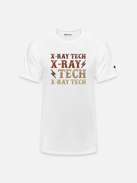 X ray Tech - Champion Unisex T-Shirt - white
