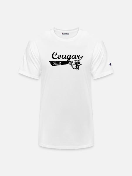 cougar bait - Champion Unisex T-Shirt - white