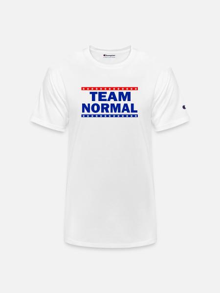 Team Normal - Champion Unisex T-Shirt - white