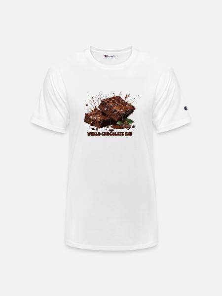 World Chocolate Day - Champion Unisex T-Shirt - white