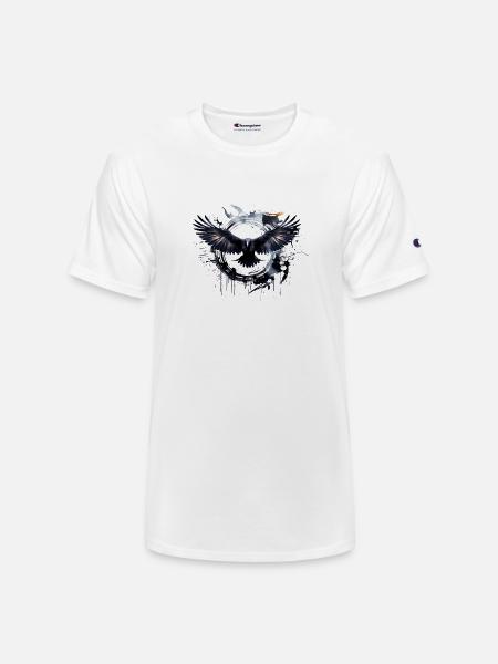 Raven - Champion Unisex T-Shirt - white