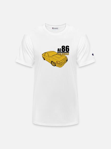 Toyota AE86 - Champion Unisex T-Shirt - white