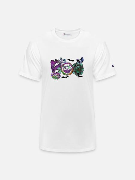 Boo - Champion Unisex T-Shirt - white