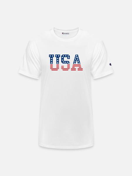 4th of July - Champion Unisex T-Shirt - white
