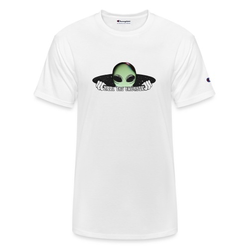Coming Through Clear - Alien Arrival - Champion Unisex T-Shirt