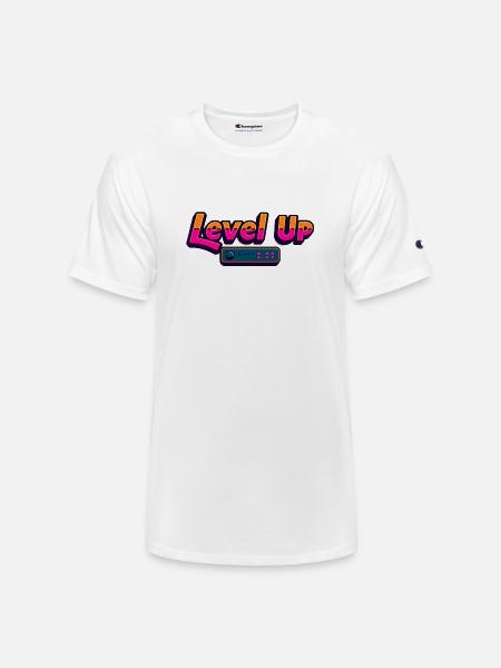 Level Up - Champion Unisex T-Shirt - white