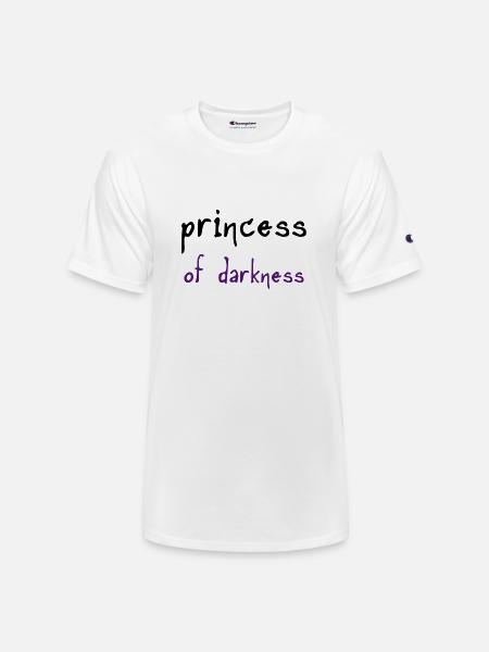 Princess of Darkness - Champion Unisex T-Shirt - white