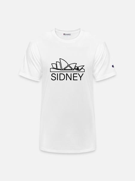 sidney - Champion Unisex T-Shirt - white