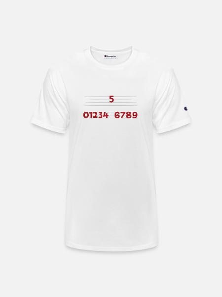 High Five - Champion Unisex T-Shirt - white