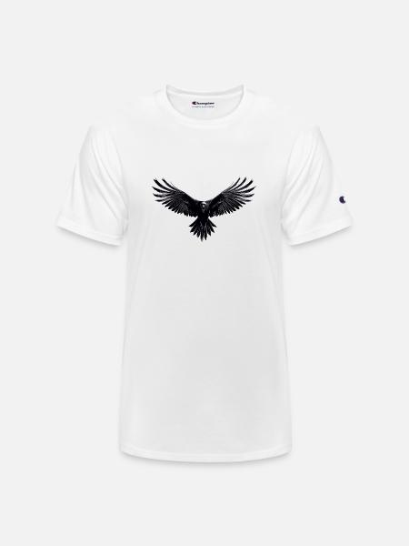 Raven - Champion Unisex T-Shirt - white