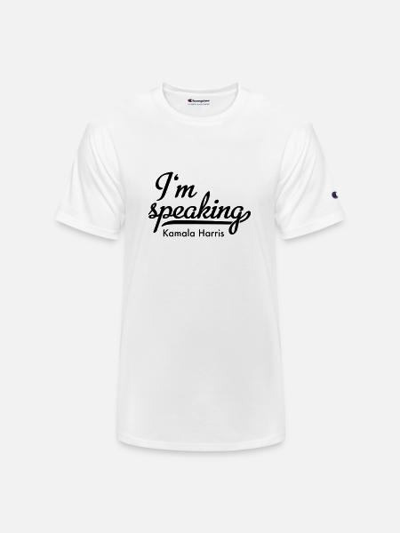 I'm speaking - Champion Unisex T-Shirt - white