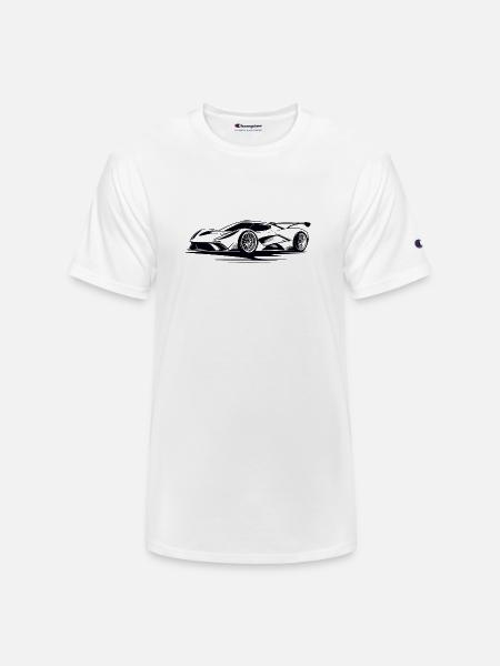 Velocity GT - Champion Unisex T-Shirt - white