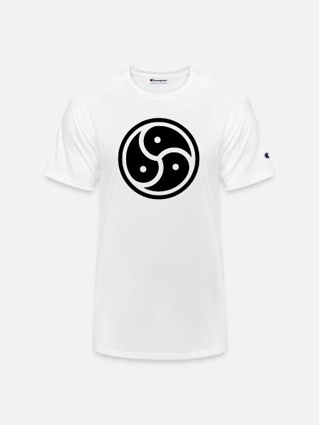Kink Community Symbol - Champion Unisex T-Shirt - white