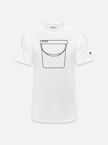 Bucket - Champion Unisex T-Shirt - white