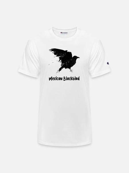 Mexican Blackbird - Champion Unisex T-Shirt - white