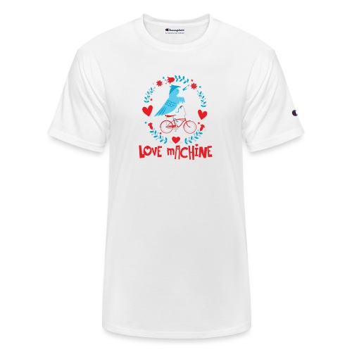 Cute Love Machine Bird - Champion Unisex T-Shirt