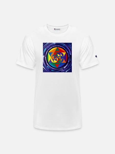 Vortex Seed - Champion Unisex T-Shirt - white
