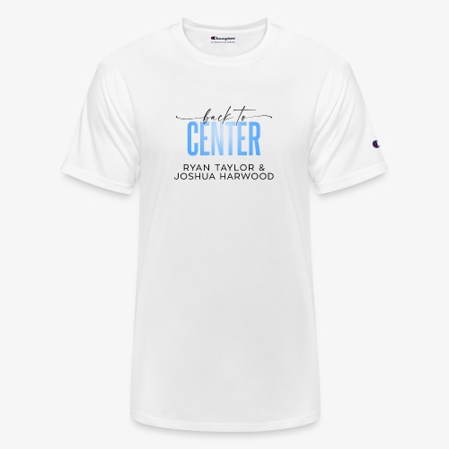 Back to Center Title Black - Champion Unisex T-Shirt