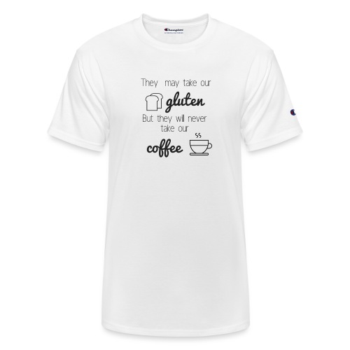 Gluten but not Coffee Script - Champion Unisex T-Shirt