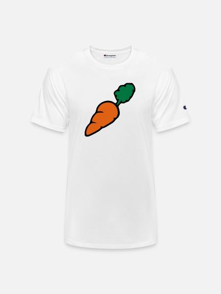 Carrot - Whats up Doc? - Champion Unisex T-Shirt - white