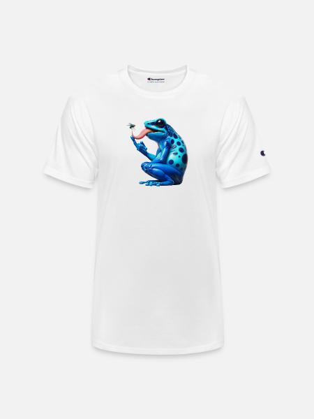 Poison dart frog - Champion Unisex T-Shirt - white