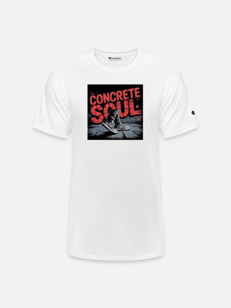 Concrete Soul Street Art Design - Champion Unisex T-Shirt - white