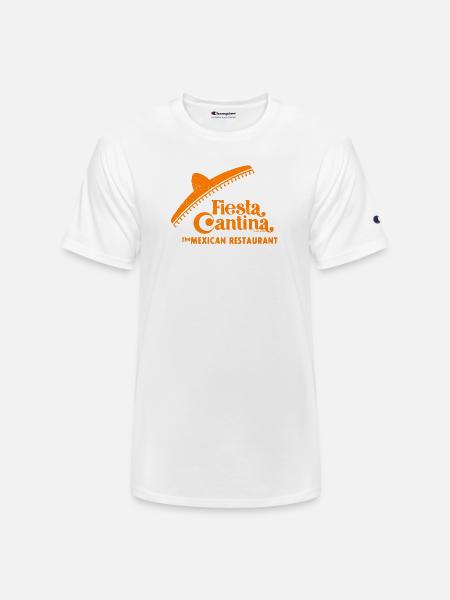 Fiesta Cantina Retro Tee - Champion Unisex T-Shirt - white